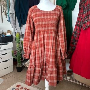 Ritera plaid dress NWT 2x